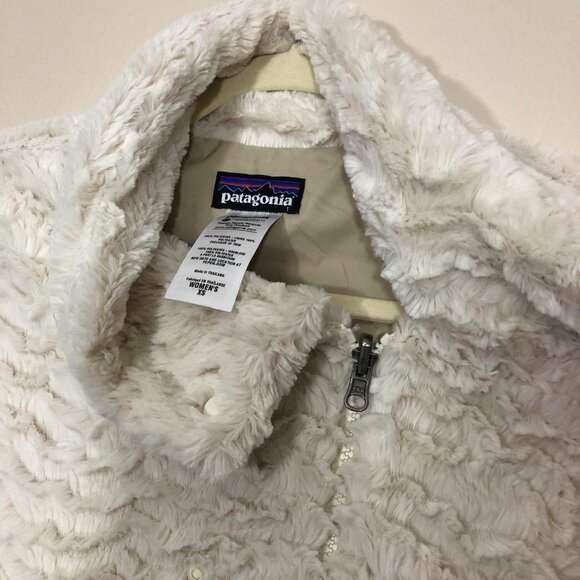 PATAGONIA Pelage Fleece Jacket Raw Linen EUC - Picture 8 of 13